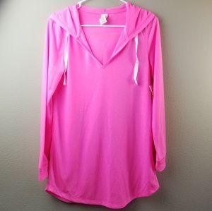 OP Long Sleeve Swim Coverup